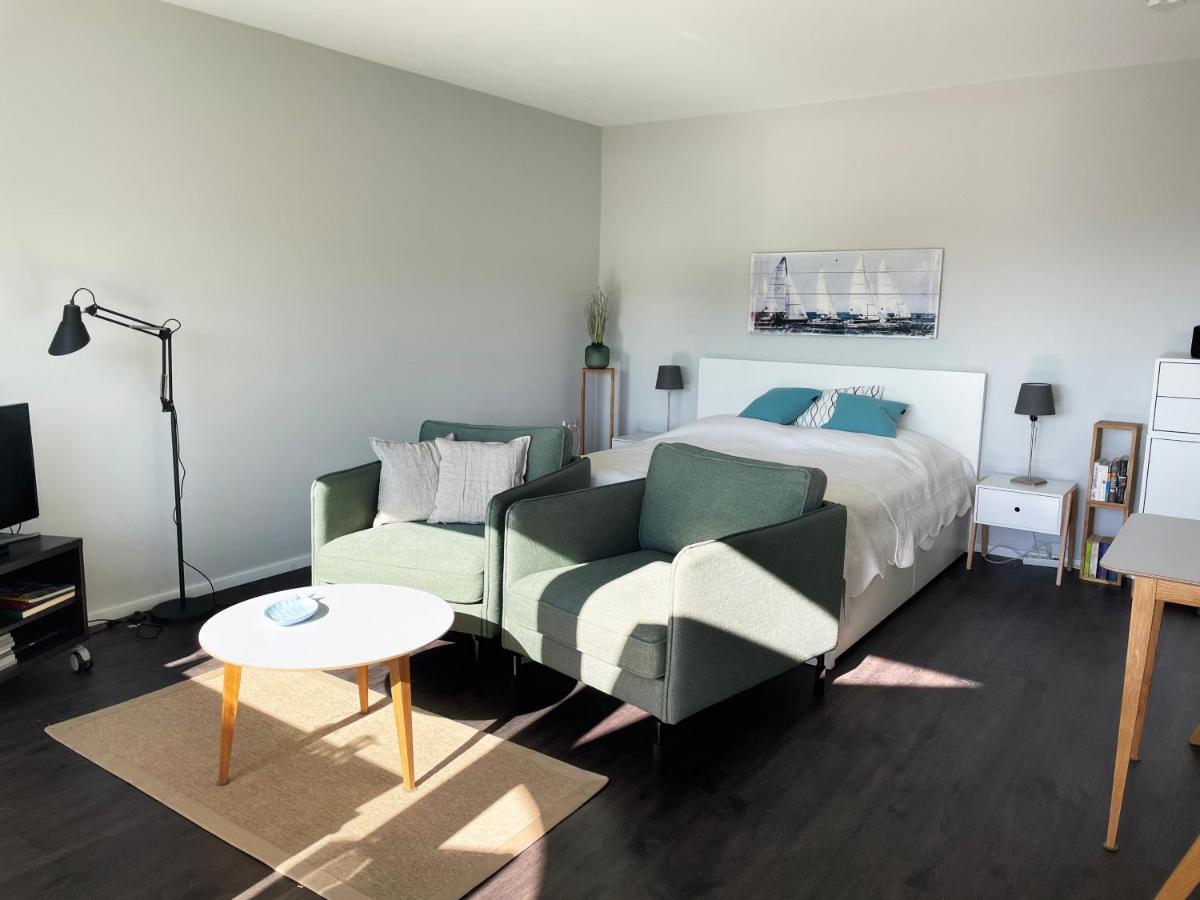 Ferienwohnung Yachthafen-Foerdeblick Lyksborg Eksteriør billede